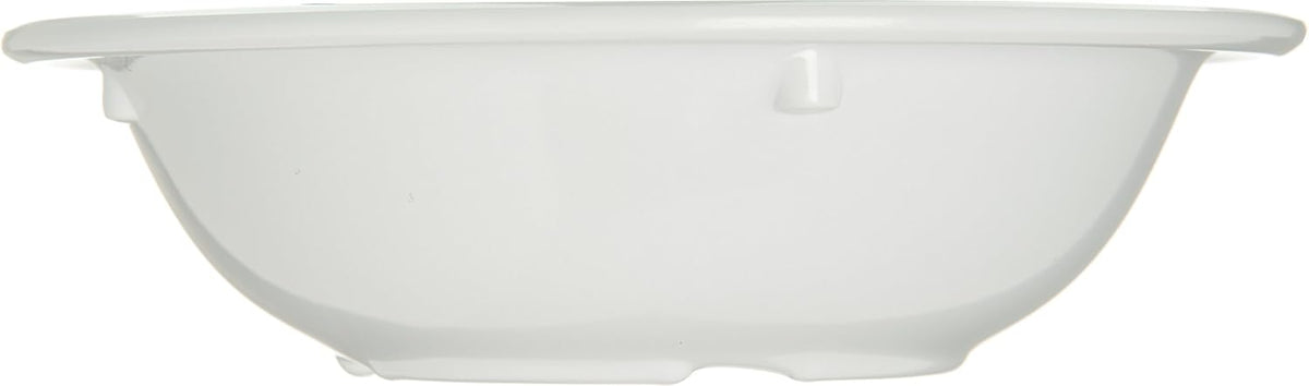 Carlisle FoodService Products Dallas Ware Reusable Plastic Bowl Fruit Bowl for Buffets  Home  and Restaurants  Melamine  4.75 Ounces  White  (Pack of 48)