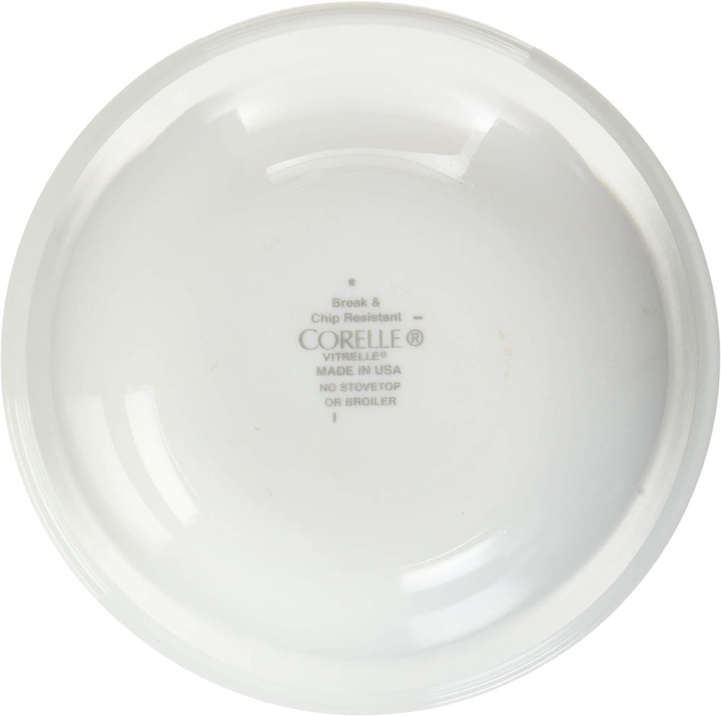Corelle Coordinates White Corelle Dessert Winter Frost 12 Oz(8 bowls)  Pack of 1
