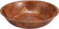 Winco WWB-14 Wooden Woven Salad Bowl  14-Inch  Brown