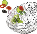 Godinger 8.5" Serving Bowl  Salad Bowl - Dublin Collection  Giftable Packaging